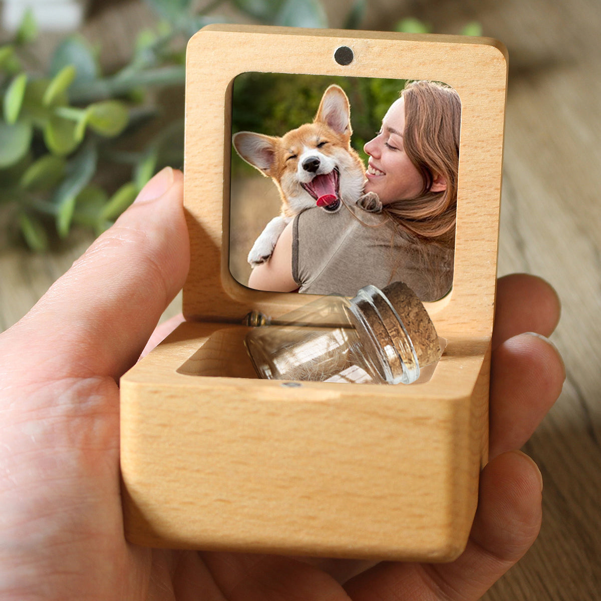 Weine nicht um mich, mir geht es gut – personalisiertes Erinnerungsstück aus Hundefell