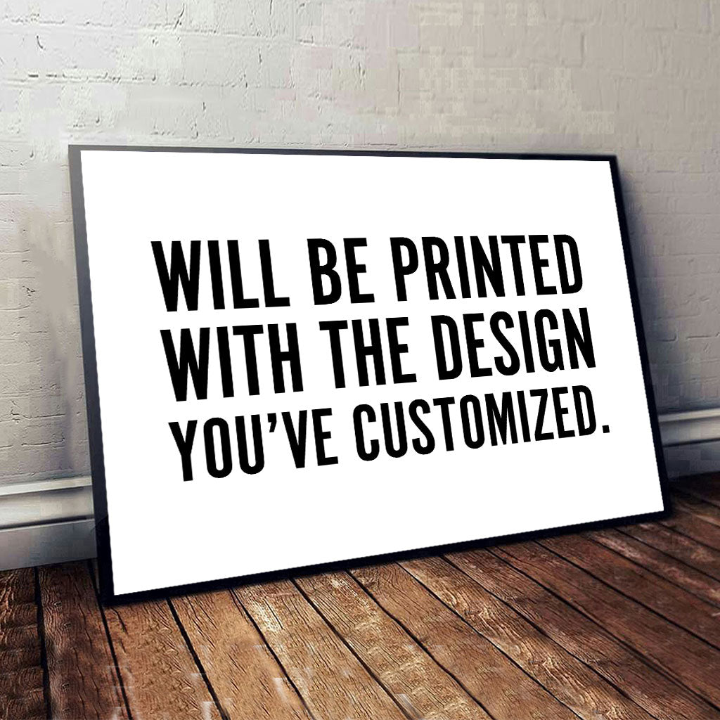 Wird mit dem von Ihnen individuell gestalteten Design gedruckt – Leinwand und Poster
