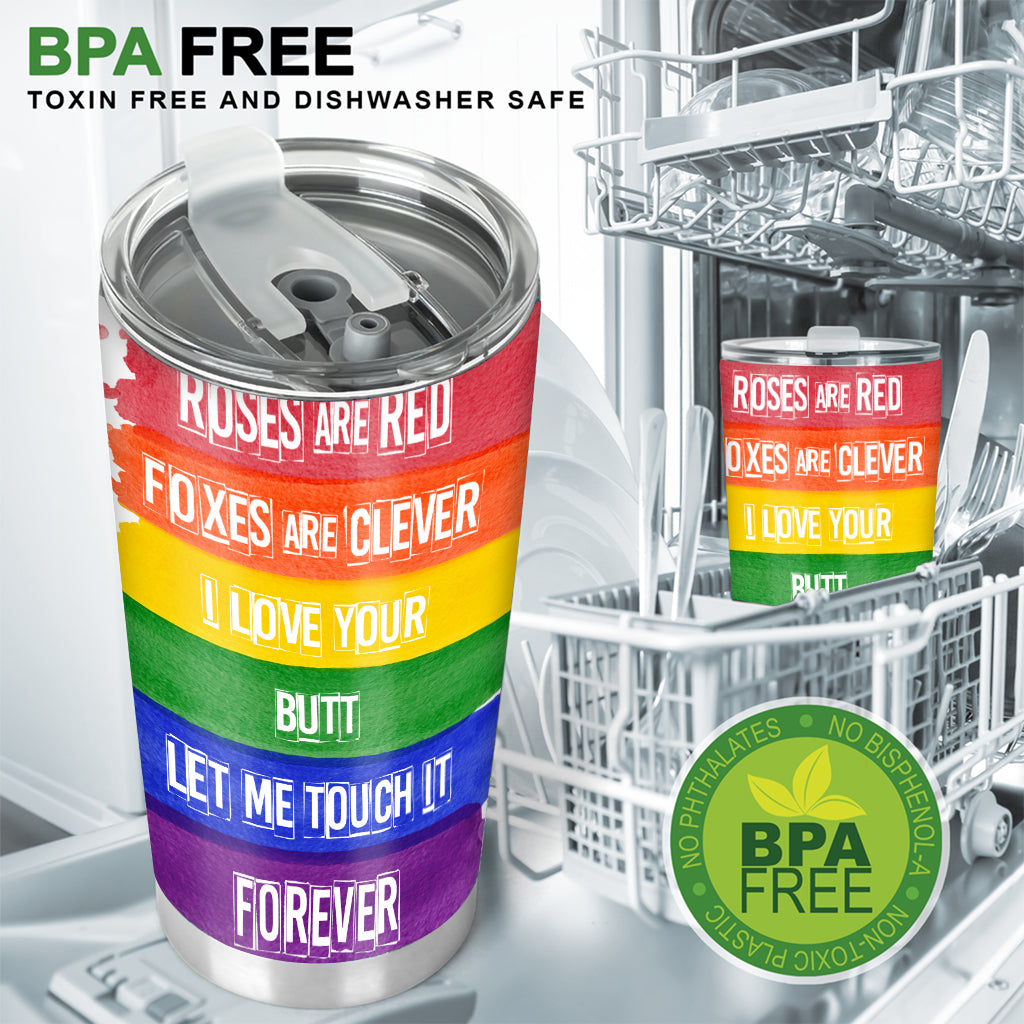 Ich mag deinen Hintern – personalisierter LGBT-Unterstützungsbecher