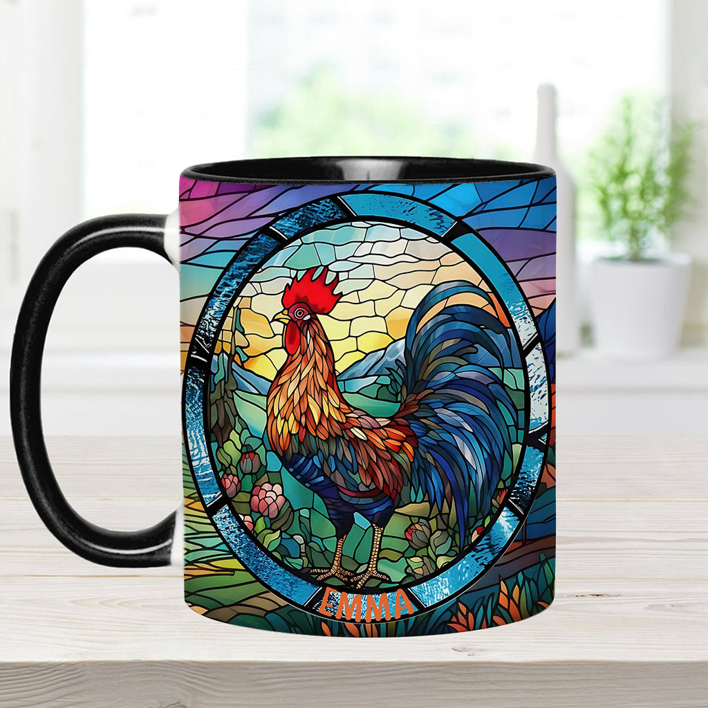 Love Chicken - Personalized Chicken Accent Mug