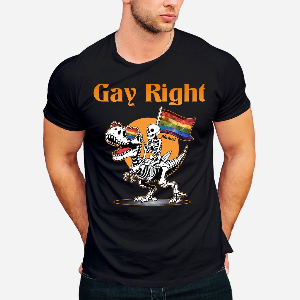 Gay Right – Personalisiertes LGBT-Unterstützungs-T-Shirt und Hoodie