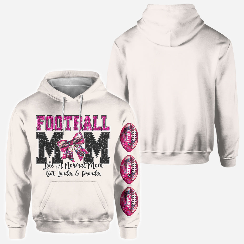 Fußballmama – Personalisiertes T-Shirt mit Fußballmotiv