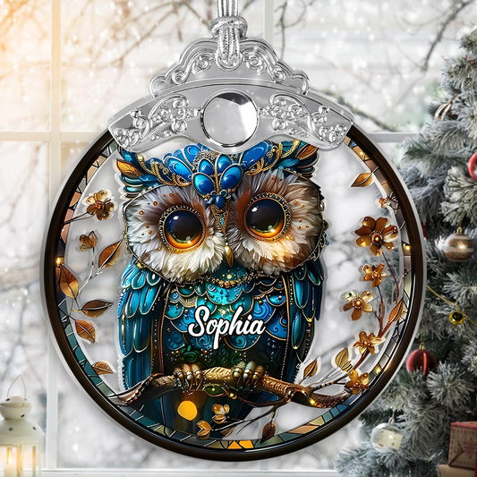 Bezaubernde Eule – Personalisierter Eulen-Vintage-Schmuck
