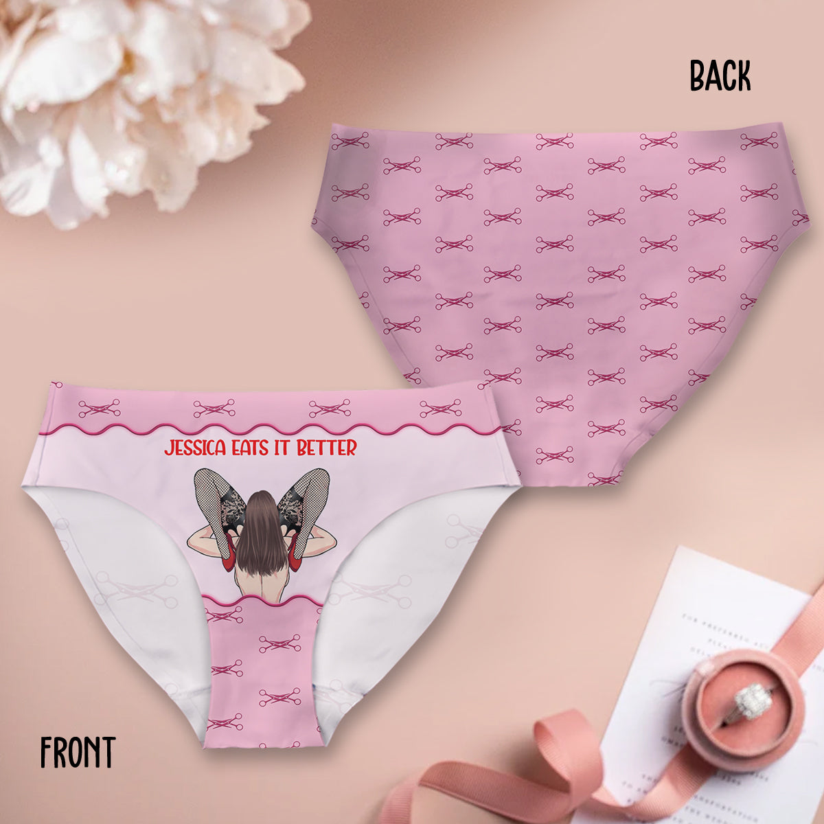 My Girl Eats It Better – Personalisierte Damenunterwäsche mit LGBT-Unterstützung