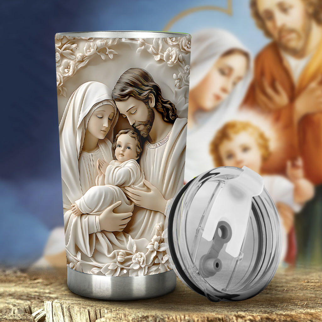 Die Heilige Familie – Christlicher Tumbler