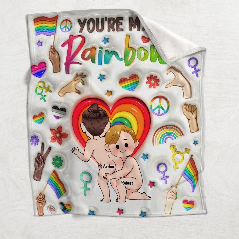 Partner in Crime – Personalisierte LGBT-Unterstützungsdecke