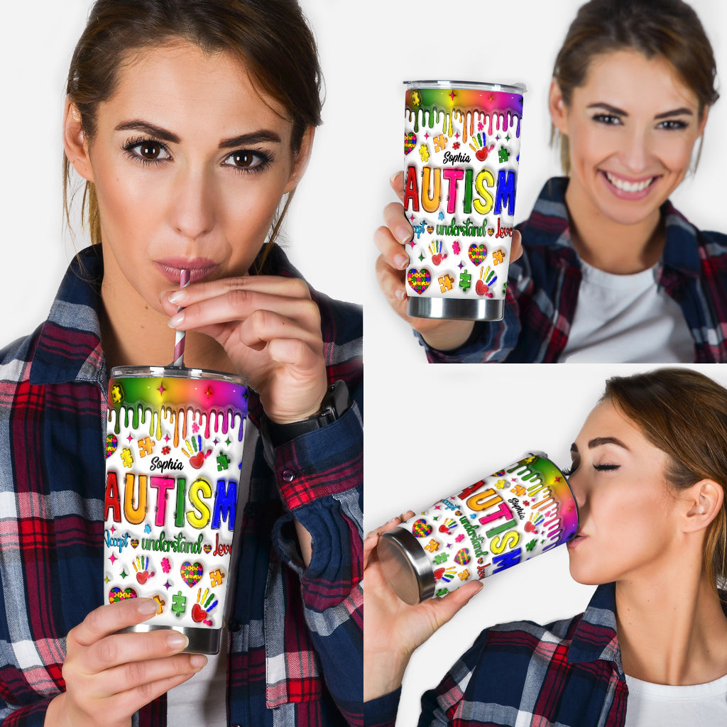 Autismus-Aufklärung – Personalisierter Autismus-Aufklärungsbecher