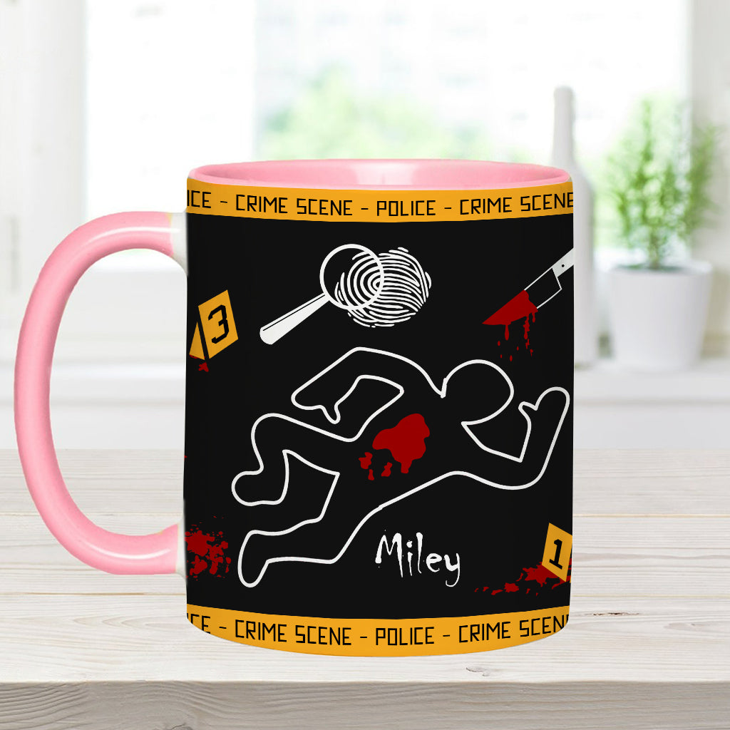 Das ist meine Tasse zum True-Crime-Schauen – personalisierte Tasse