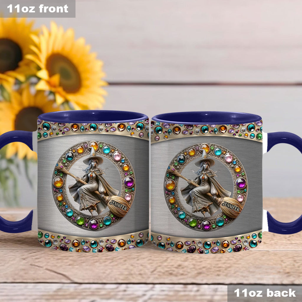 Wunderschöne Hexe – Personalisierte Tasse mit Hexenmotiv