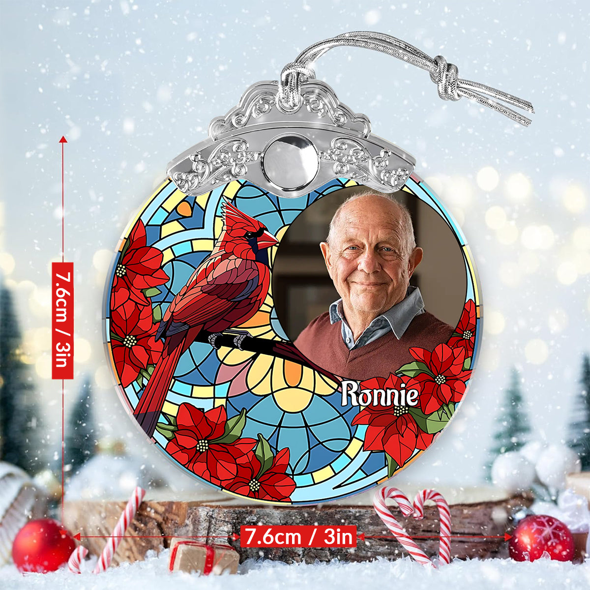 Wir vermissen dich – Personalisierter Vintage-Gedenkschmuck