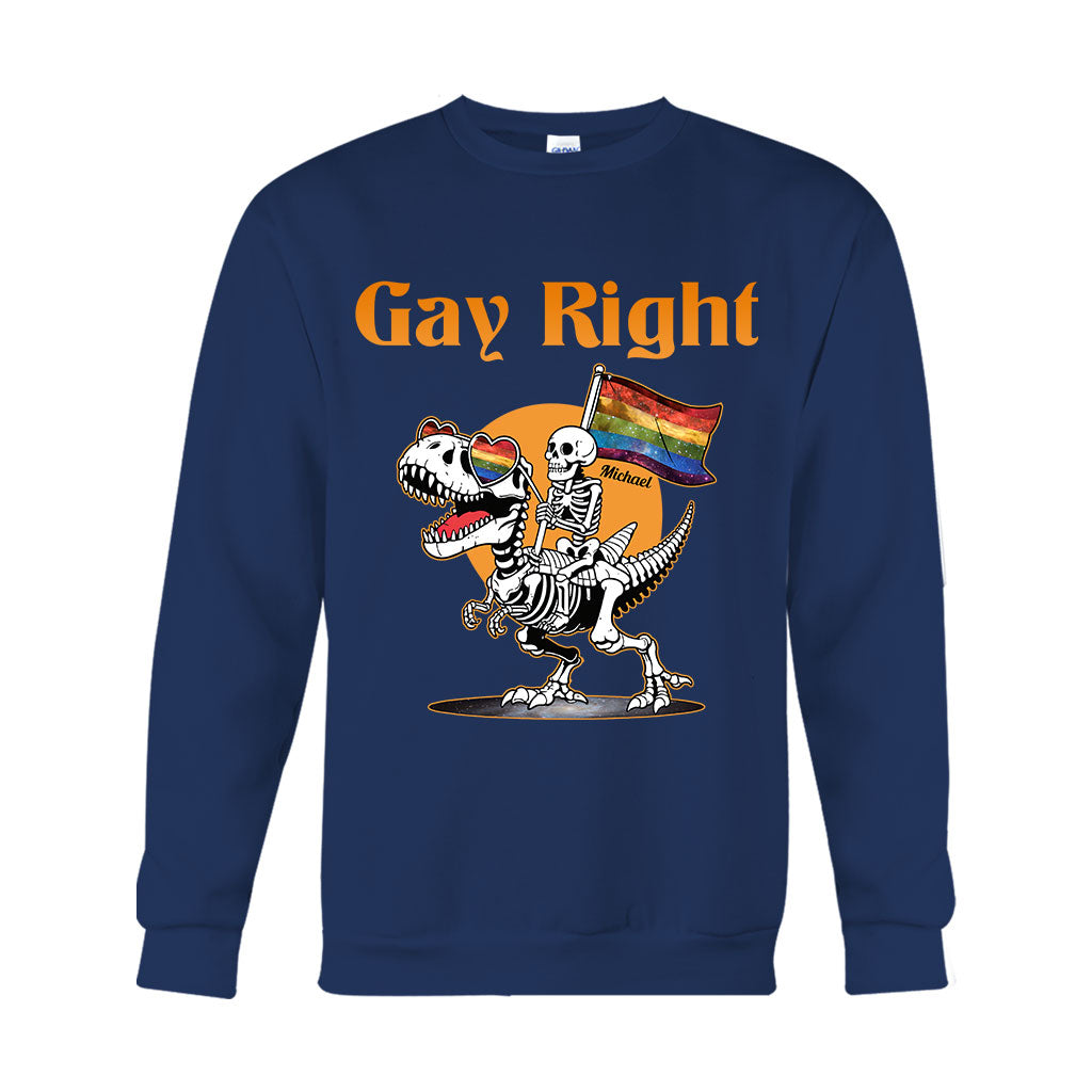 Gay Right – Personalisiertes LGBT-Unterstützungs-T-Shirt und Hoodie