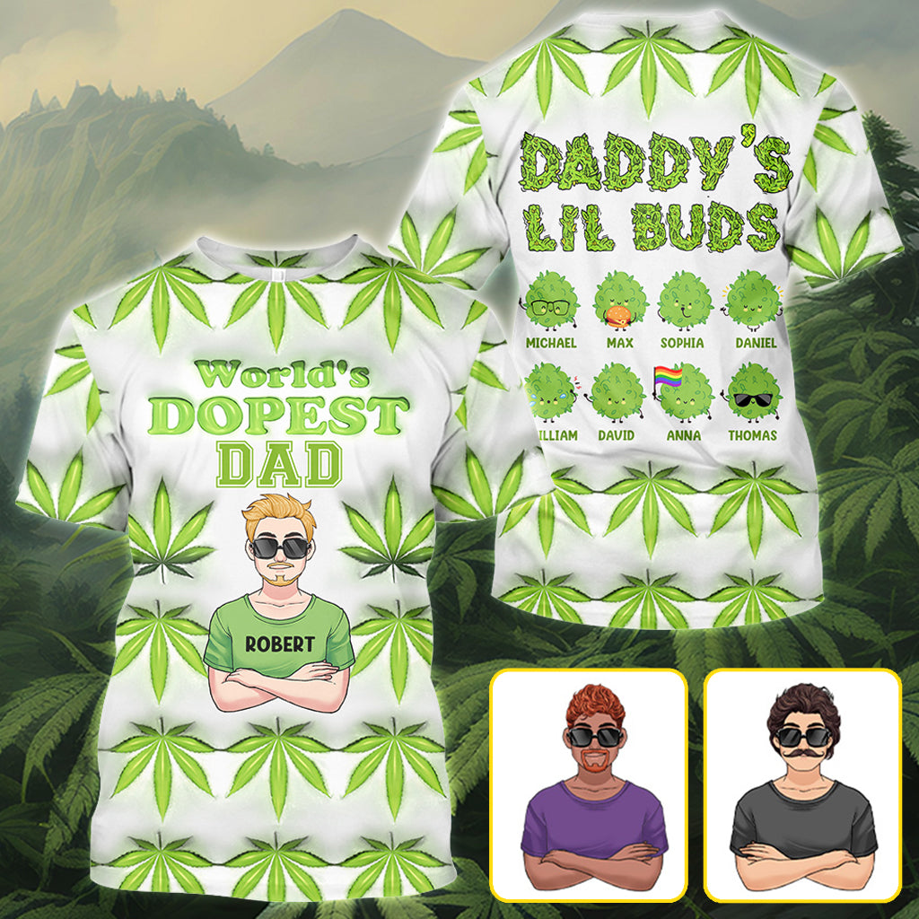 Der coolste Papa aller Zeiten – personalisiertes Vater-Shirt