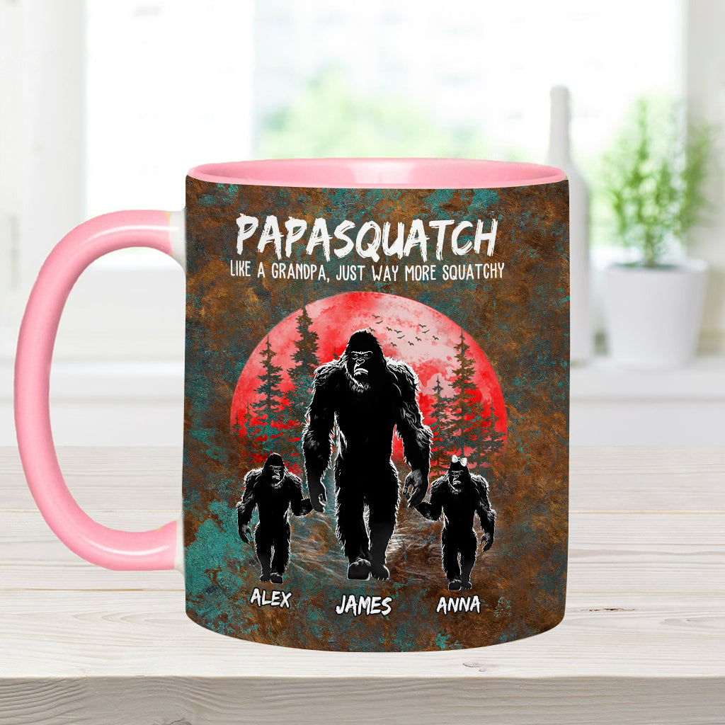 Grandpasquatch - Personalisierte Tasse mit Vater-Akzent