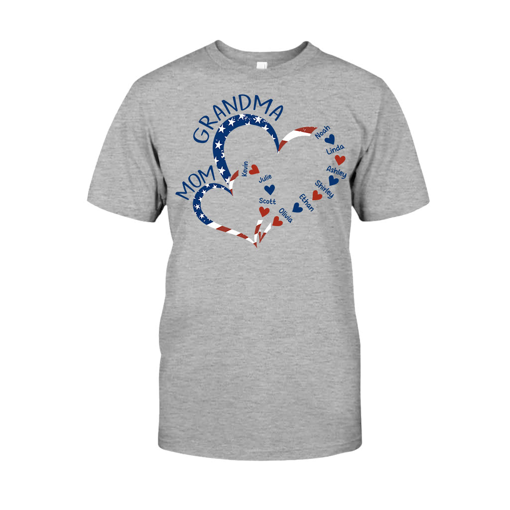 Erst Mama, jetzt Oma – Personalisiertes Oma-T-Shirt und Hoodie