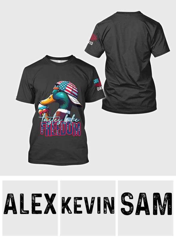 Geschmack der Freiheit – Personalisiertes Jagd-Allover-Shirt