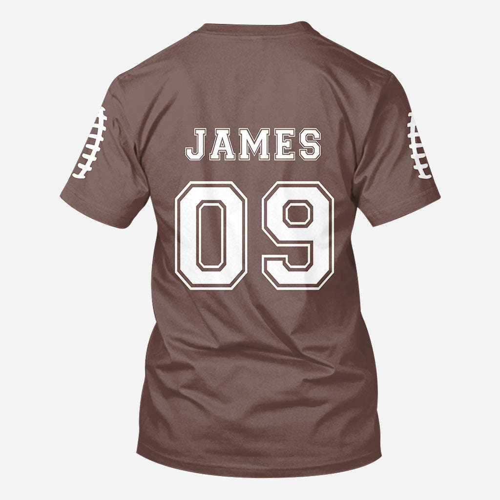 Football Mama – Personalisiertes Football-Shirt