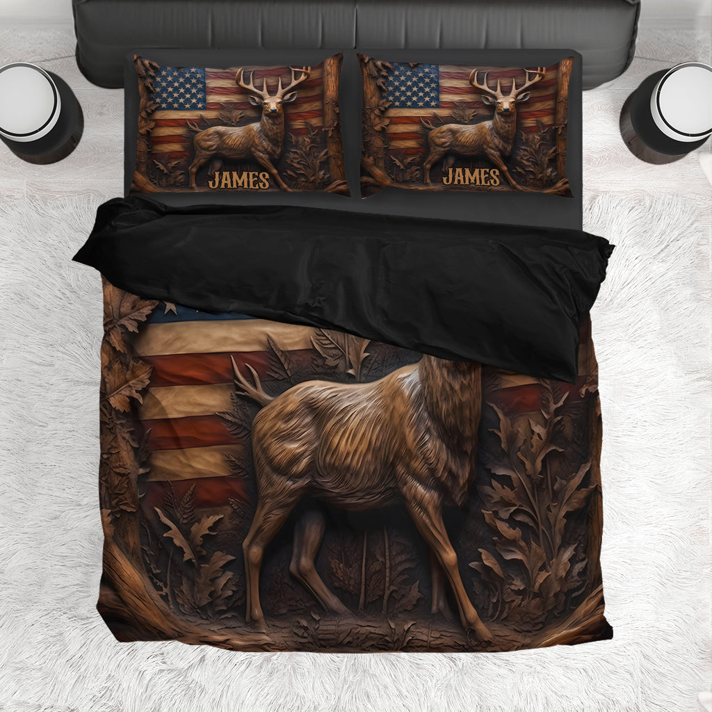 Liebe zur Jagd – Personalisiertes Jagd-Quilt-Set