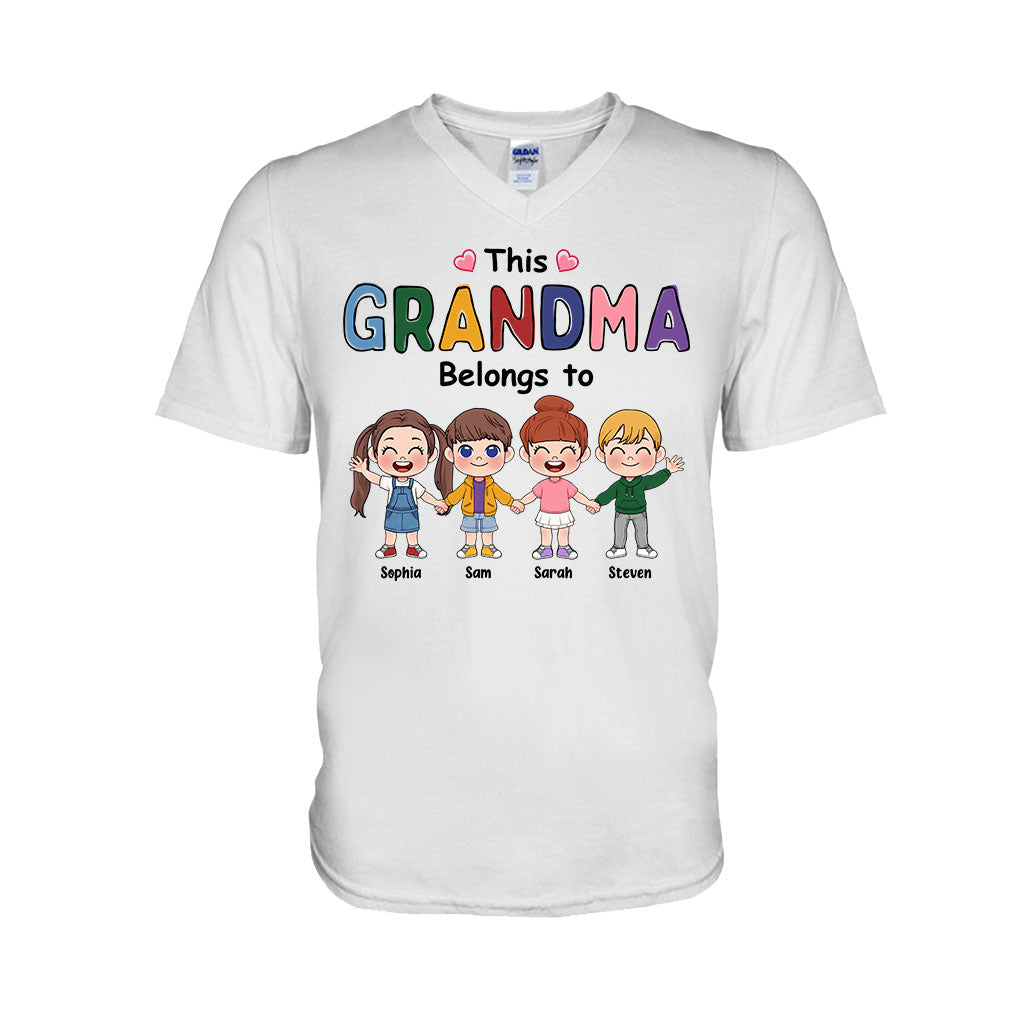 Dieses Oma-Shirt gehört zu – personalisiertes Oma-T-Shirt und Hoodie