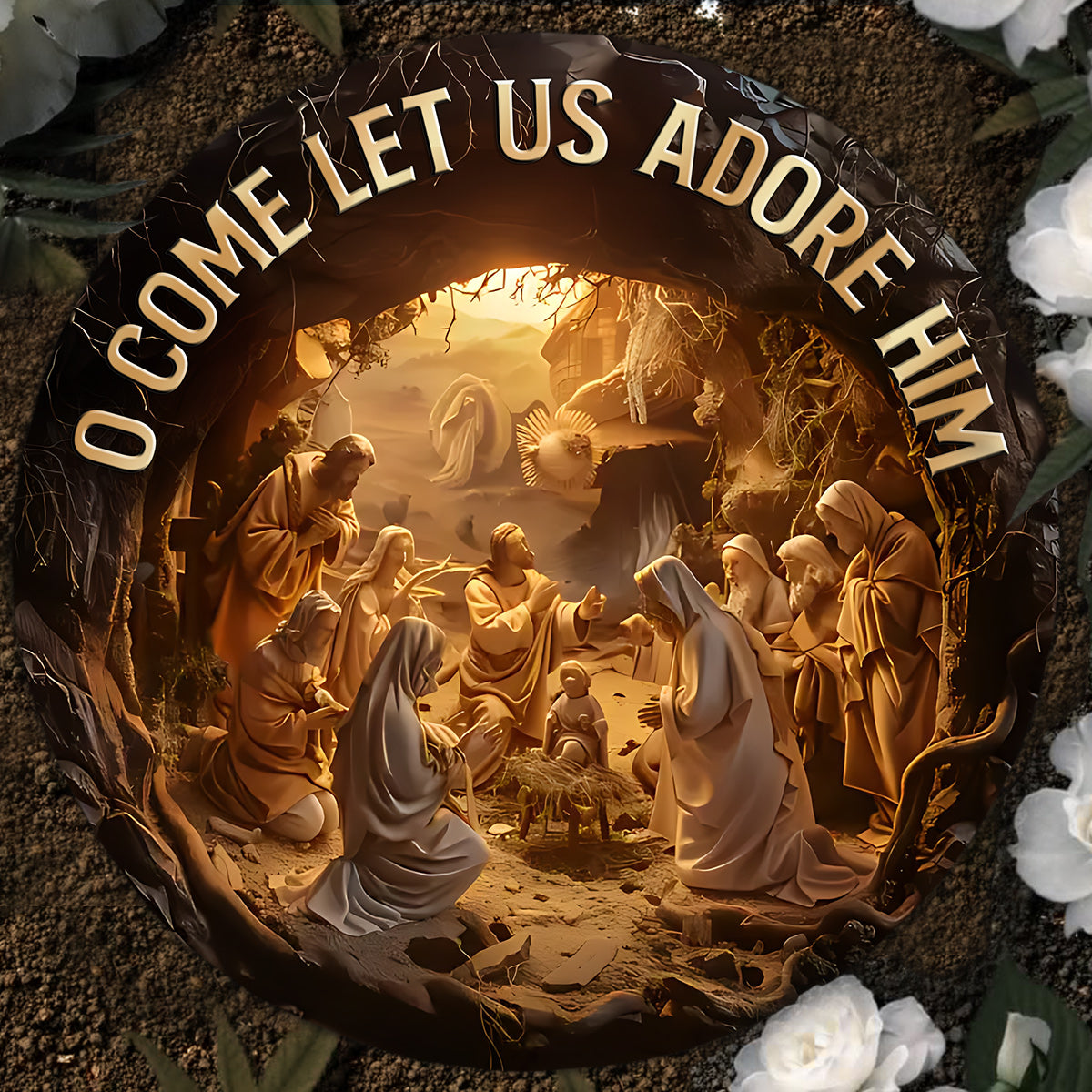 Halleluja – Personalisierter christlicher runder Stein