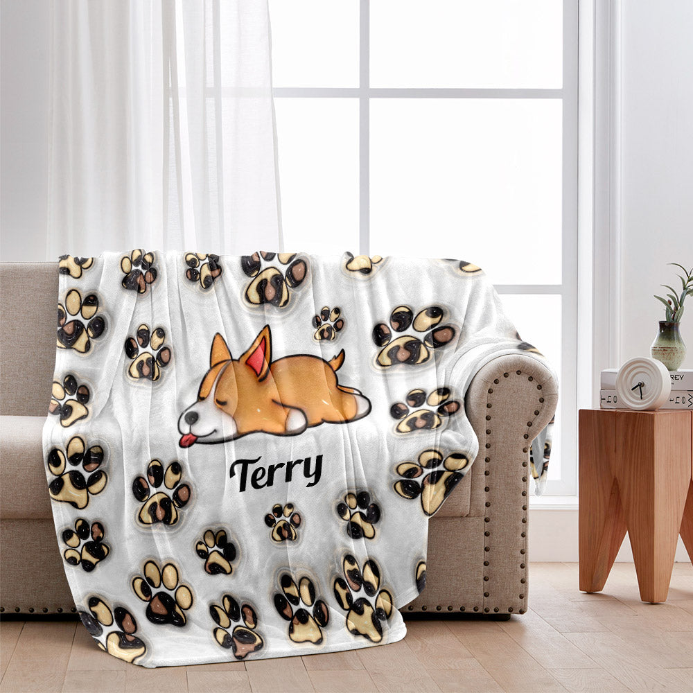 Hundemama - Personalisierte Hundedecke