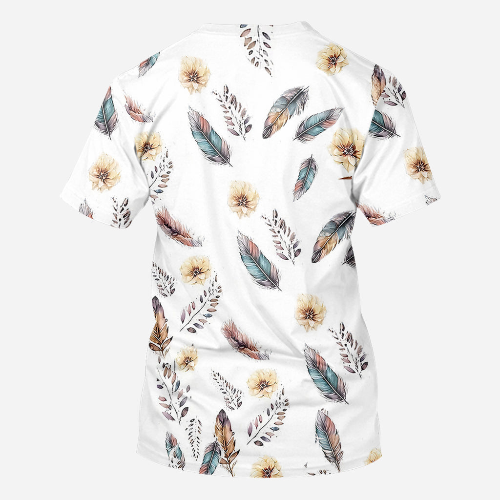 Hochlandkalb im Eimer - Personalisiertes Allover-Shirt