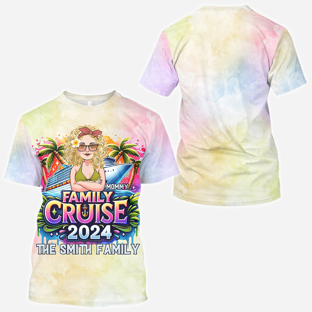 Family Cruise - Personalized Cruising All Over Shirt