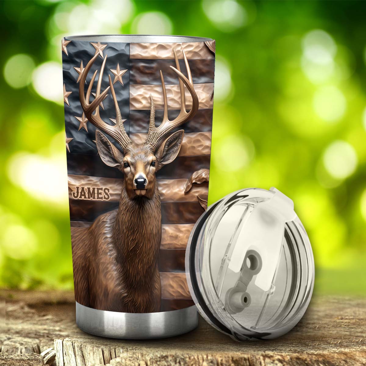 Liebe zur Jagd – Personalisierter Jagdbecher