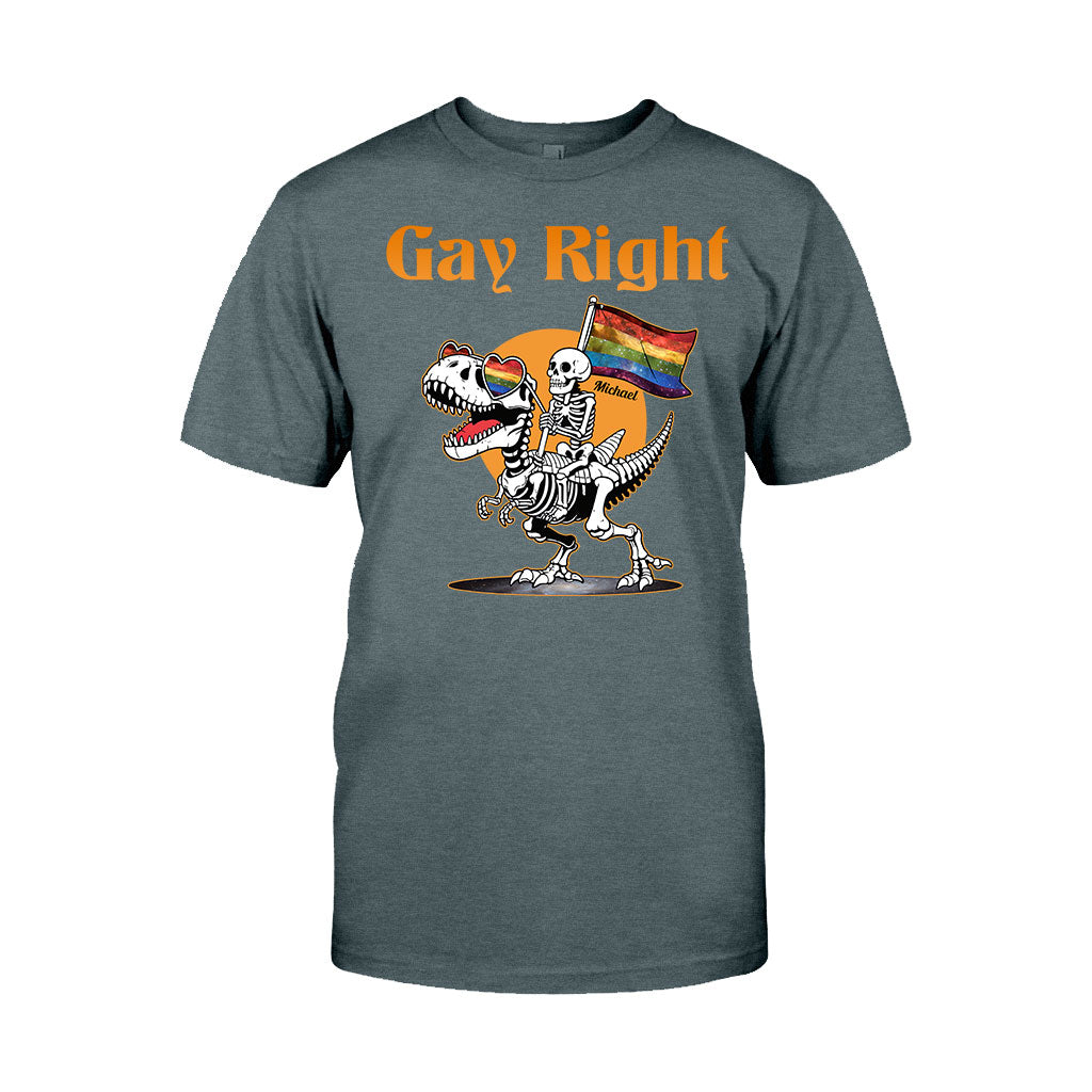 Gay Right – Personalisiertes LGBT-Unterstützungs-T-Shirt und Hoodie