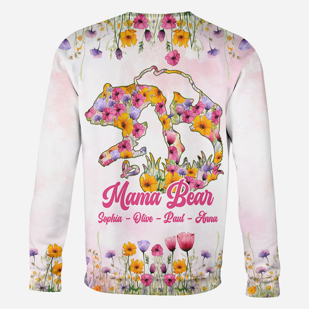 Mama Bär - Personalisiertes Mutter-Shirt