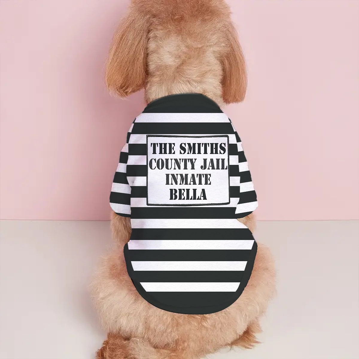 Polizeibeamter K9-Einheit Gefangener - Personalisiertes Hunde-Haustier-Shirt