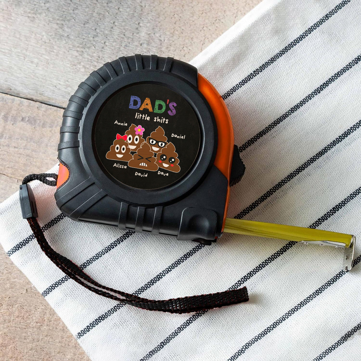 Dad's Little Cuties - Personalized Father Measure Tape