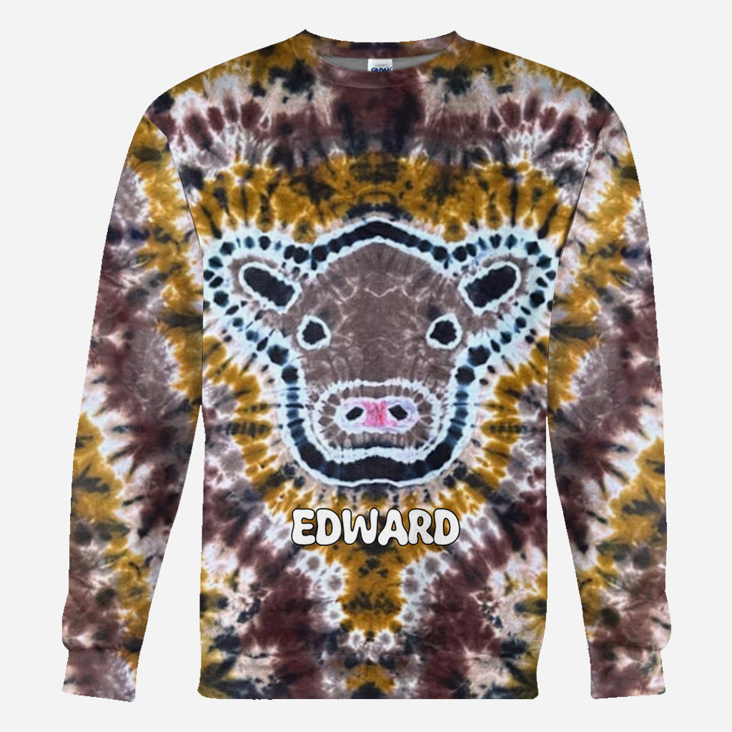 Colorful Cow - Personalized Cow All Over Shirt