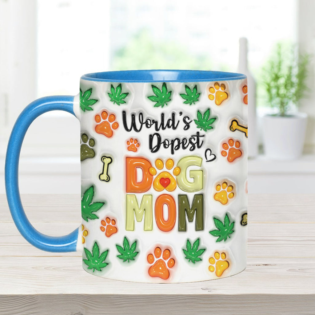 Der coolste Haustierbesitzer der Welt – personalisierte Tasse mit Cannabis-Akzent
