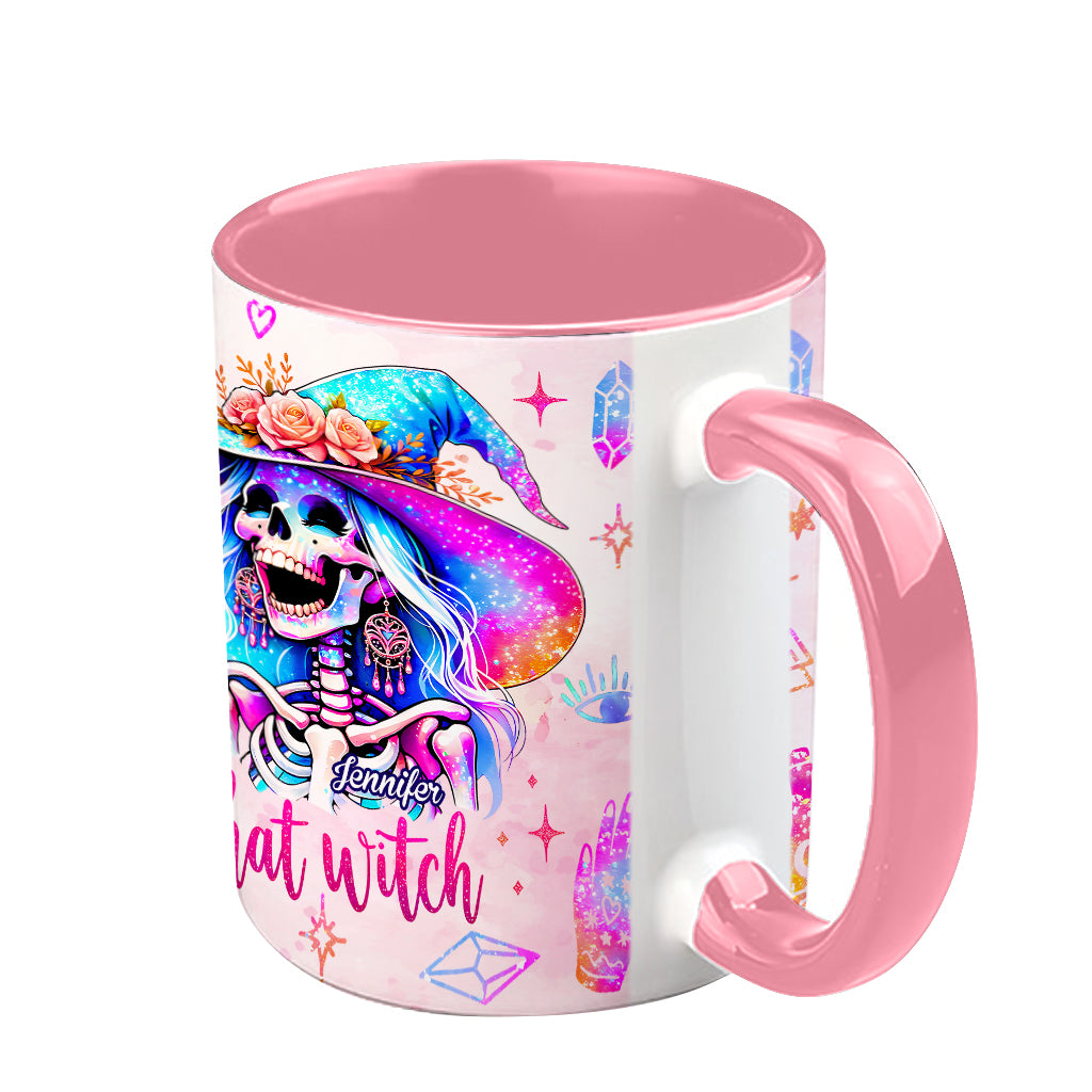 Diese Hexe – Personalisierte Tasse mit Hexenmotiv