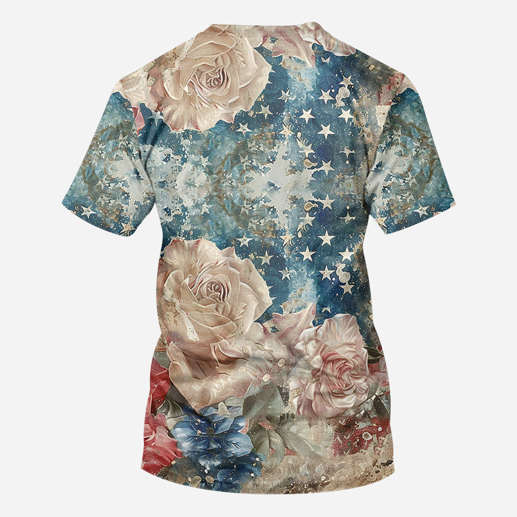 American Cowgirl - Personalized Country Girl All Over Shirt