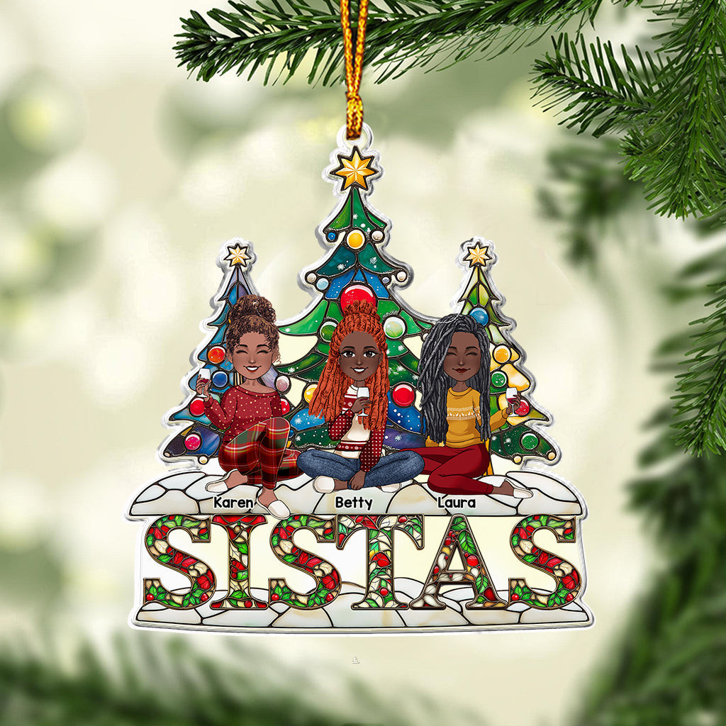 Schwestern – Personalisierter, individuell geformter Anhänger für beste Freundinnen