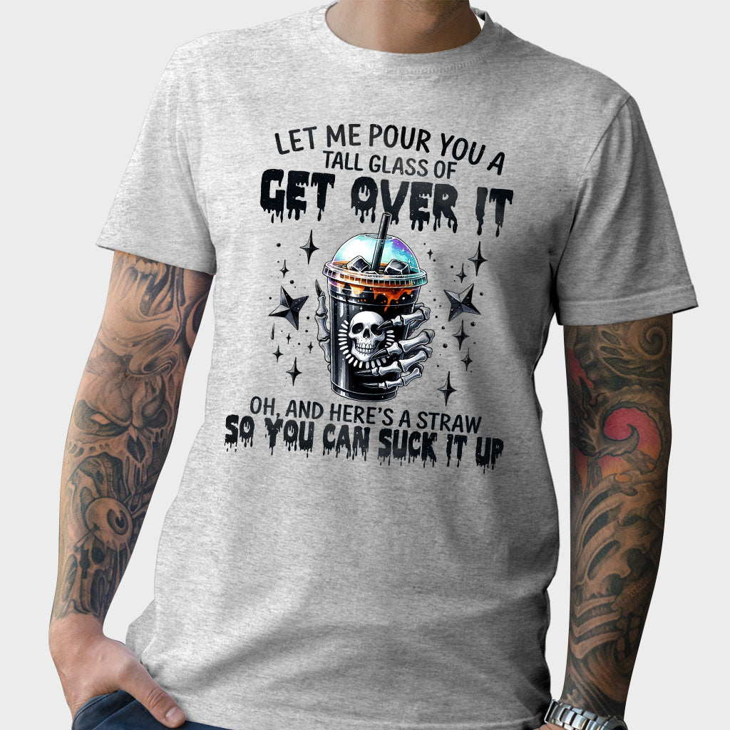 Let Me Pour You – Totenkopf-T-Shirt und Hoodie