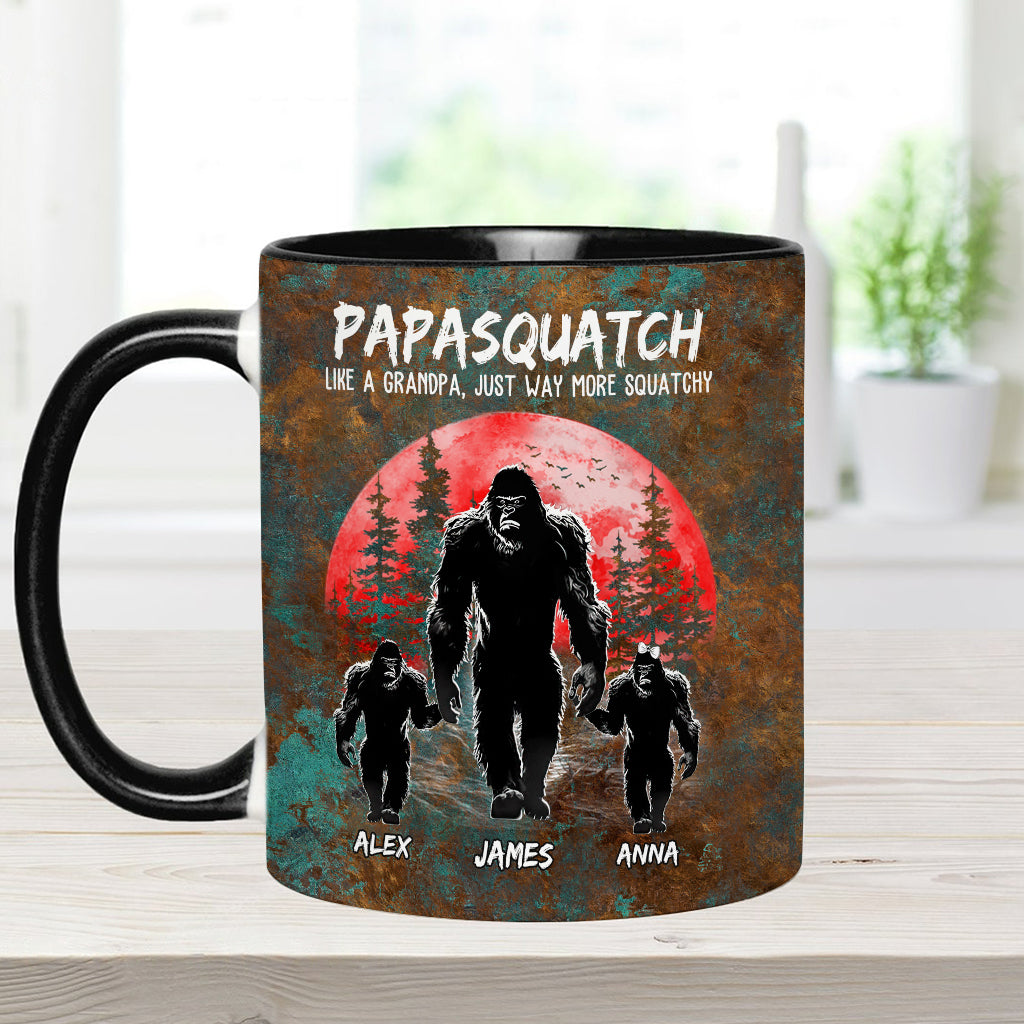 Grandpasquatch - Personalisierte Tasse mit Vater-Akzent