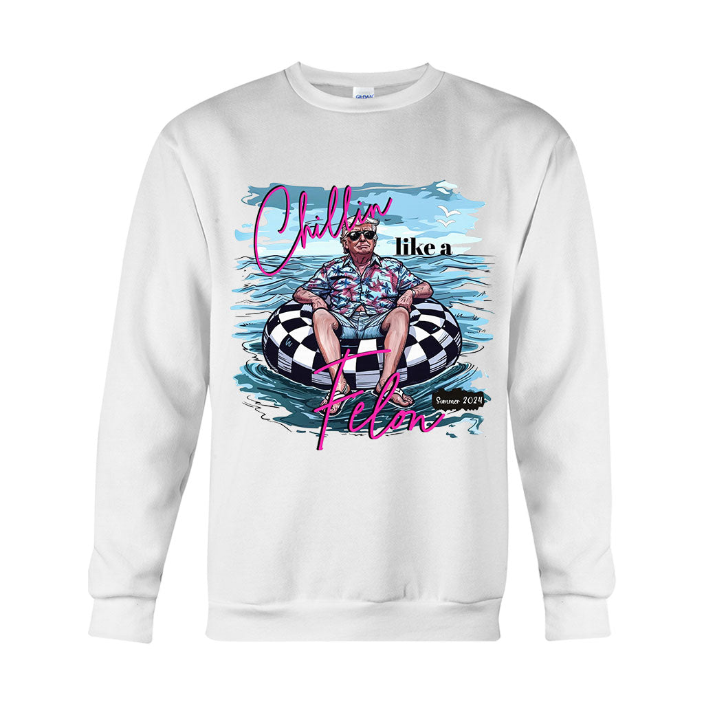 Chillin Like A Felon – T-Shirt und Hoodie