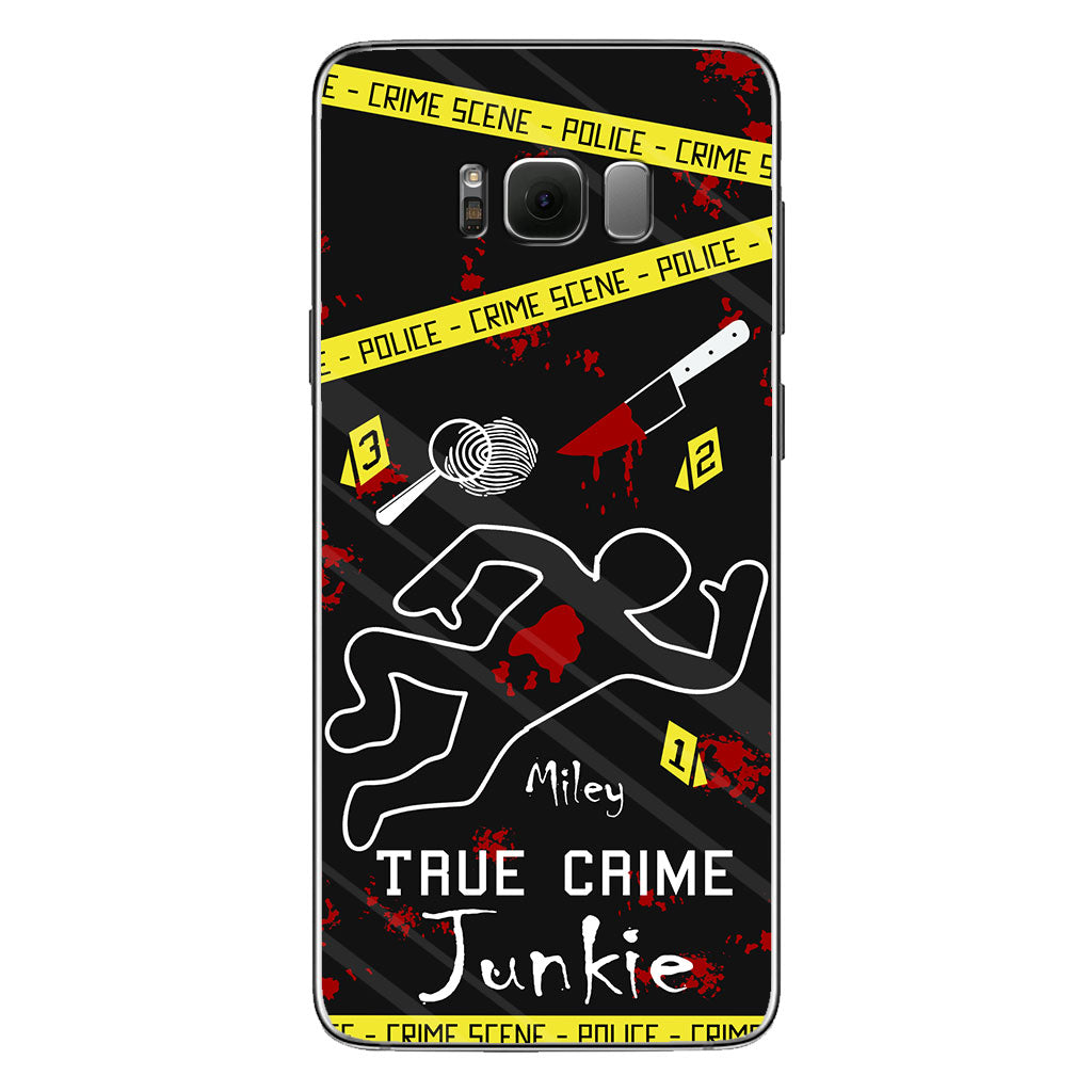 True Crime Junkie - Personalized Phone Case