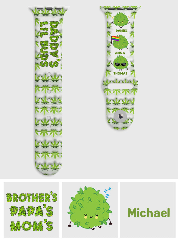 Der coolste Papa aller Zeiten – Personalisiertes Apple Watch-Armband für Väter