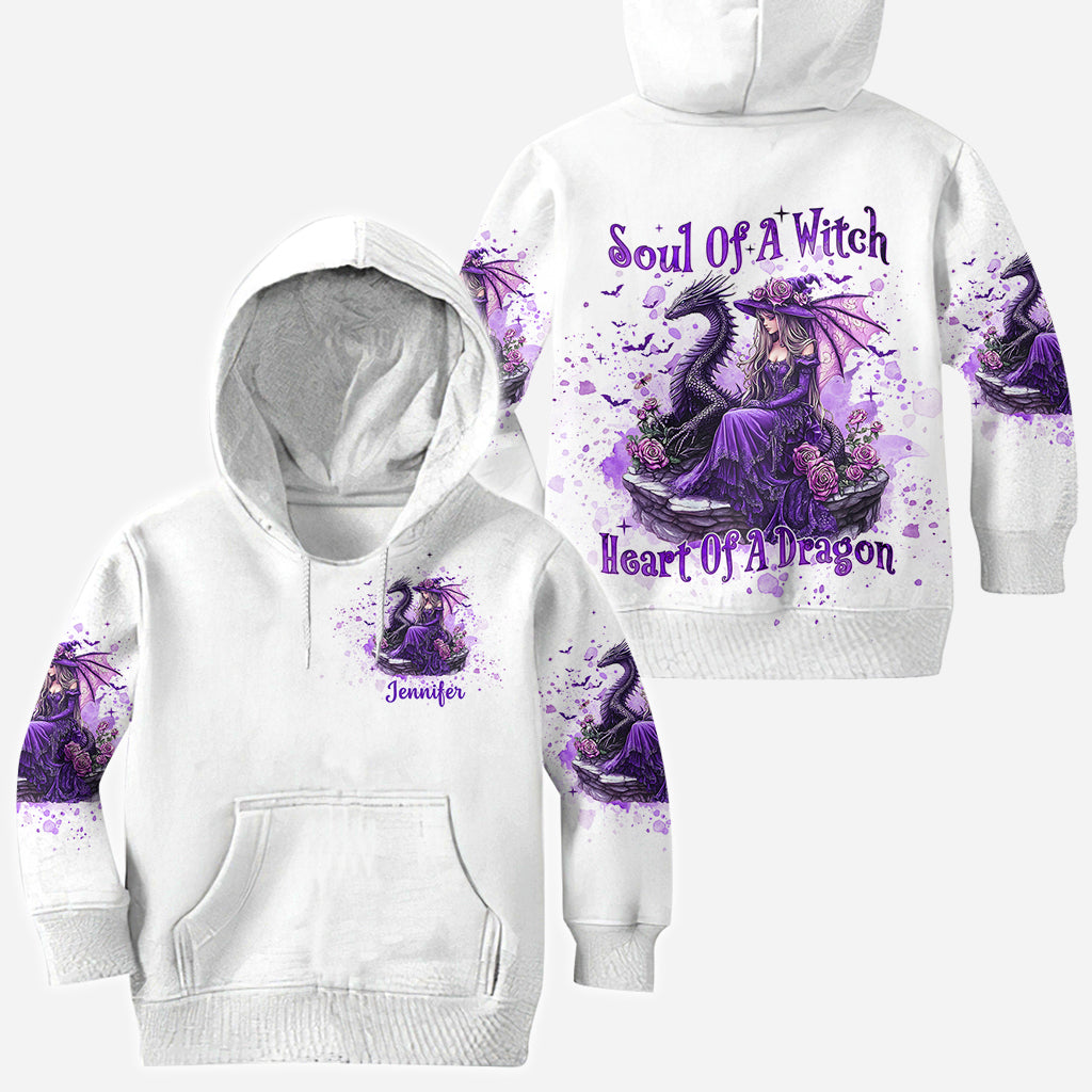 Seele einer Hexe, Herz eines Drachen – Personalisiertes Hexen-Shirt