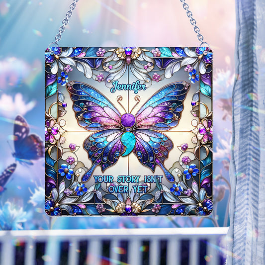 Deine Geschichte ist noch nicht zu Ende – Personalisierter Fensterhänger zur Suizidprävention 