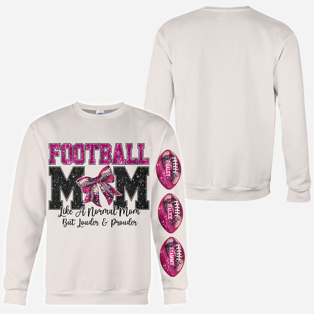 Fußballmama – Personalisiertes T-Shirt mit Fußballmotiv