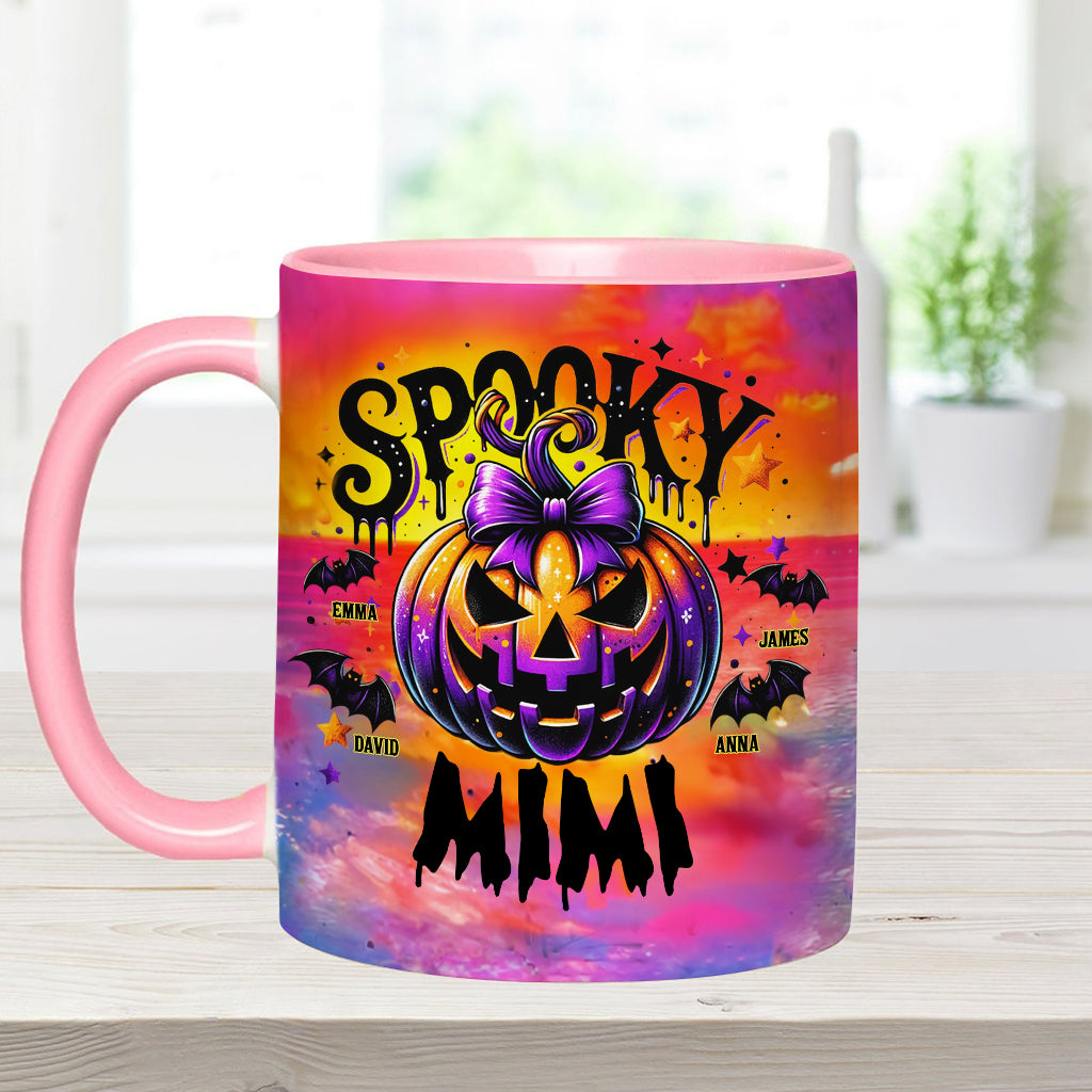 Gruselige Oma - Personalisierte Tasse mit Oma-Akzent