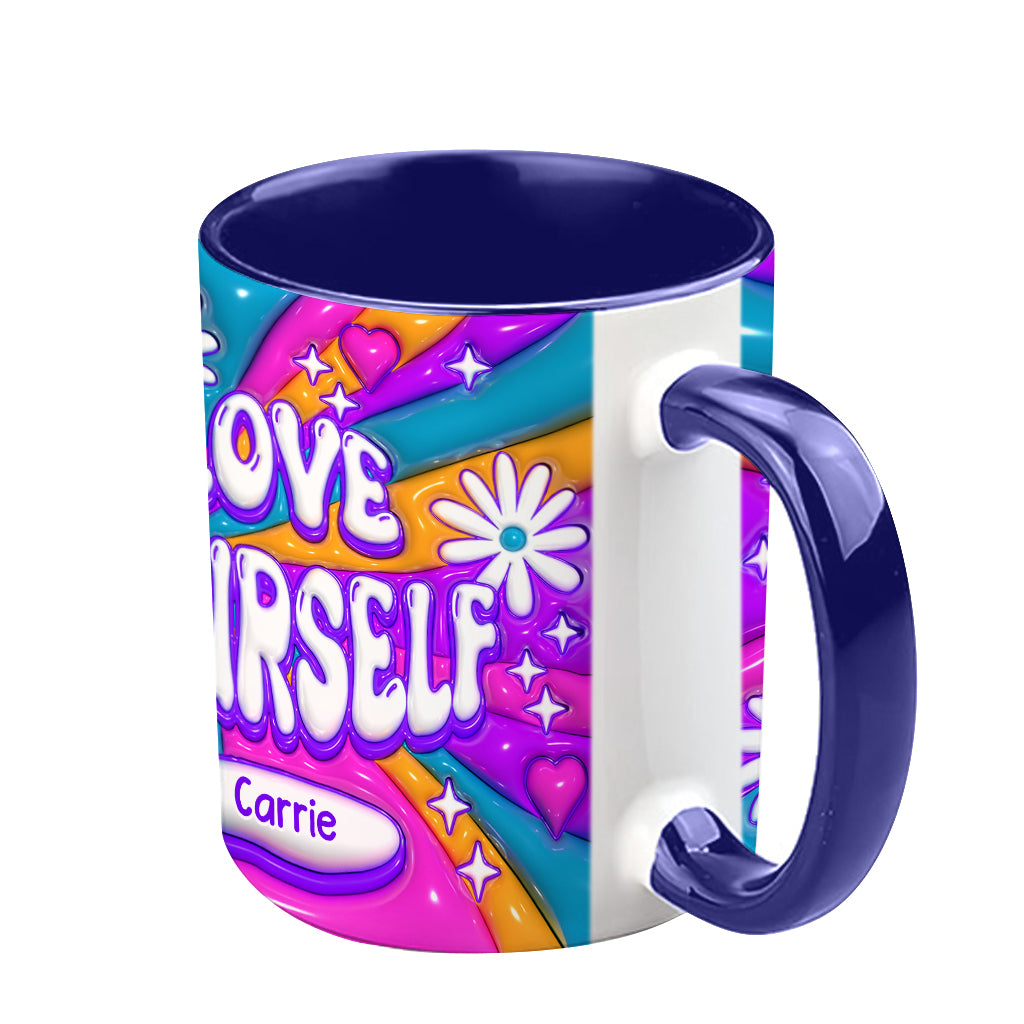 Love Yourself - Personalized Accent Mug