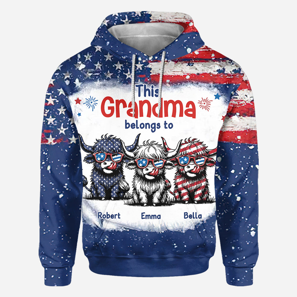 Dieses Oma-Shirt gehört diesen Süßen – personalisiertes Allover-Shirt