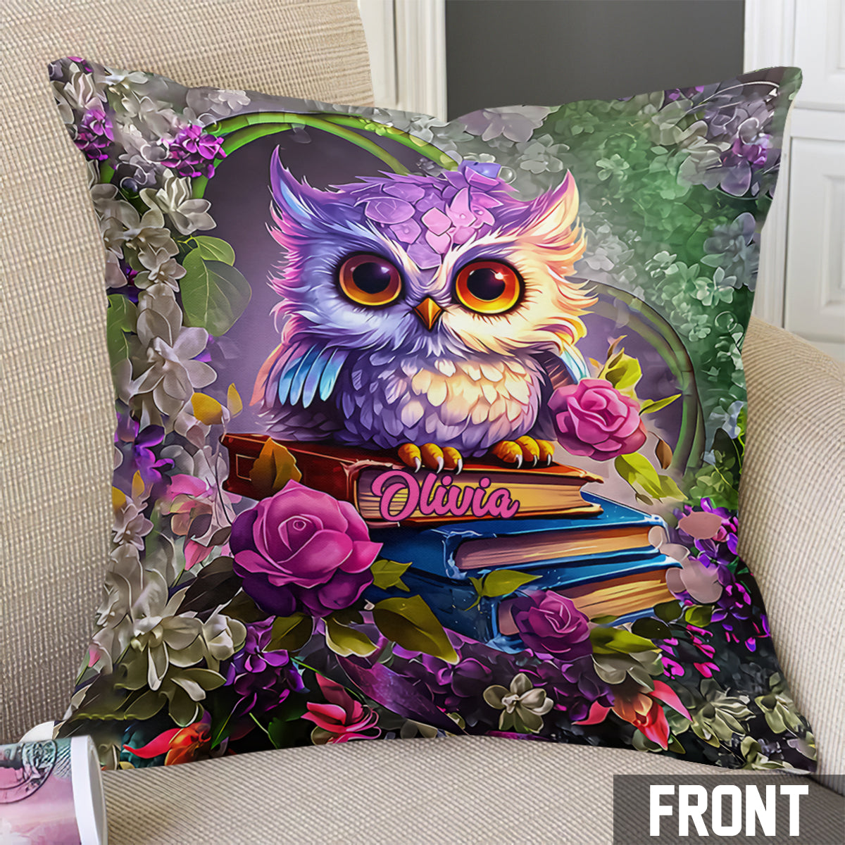 Nur noch ein Kapitel – personalisiertes Buchkissen