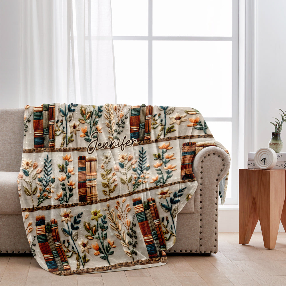 Liebe Bücher – Personalisierte Bücherdecke