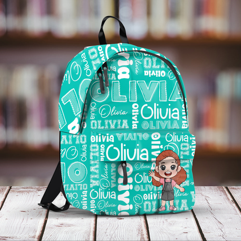 Personalisierter Kinderrucksack mit Wunschnamen